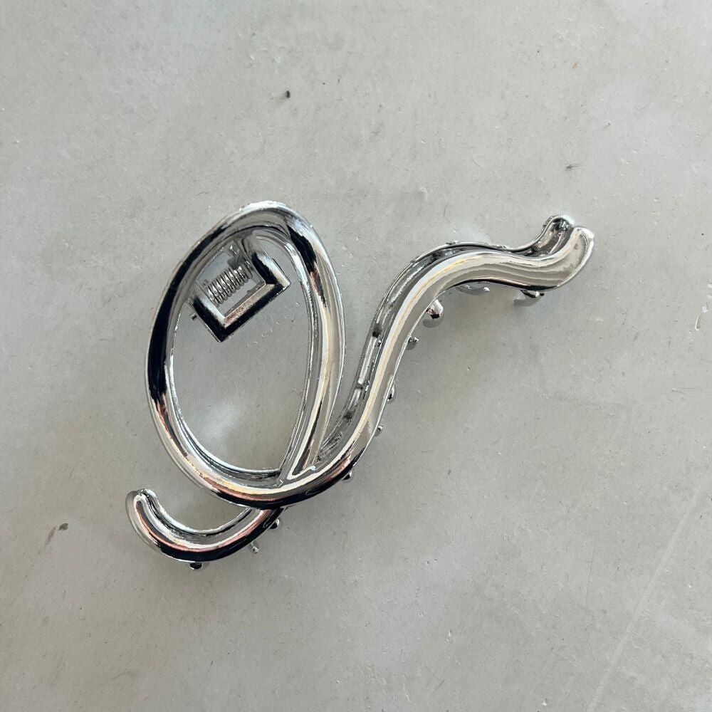 Sign Haarklammer Silber