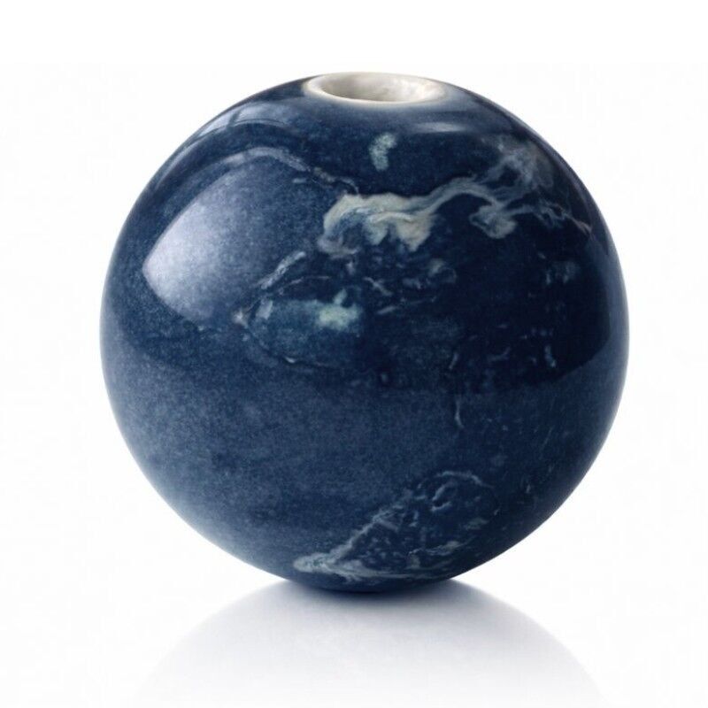 Porcelæn Mørkeblå meleret 3cm