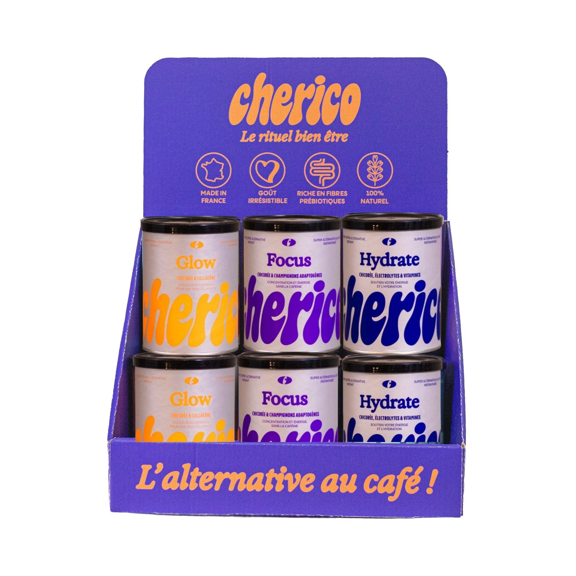 Ankorstore Präsentationsständer 🧠✨💧 – Funktionelles Chicorée-Sortiment (18 Töpfe)