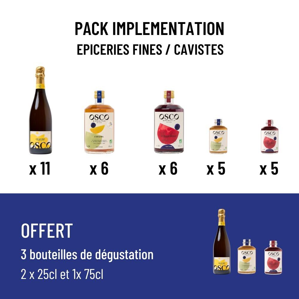 Pacchetto di implementazione OSCO: alternative analcoliche per tutti i gusti per il Dry January!