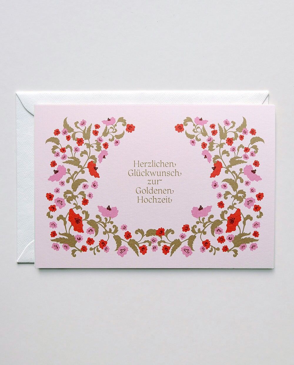 Biglietto di nozze Nozze d'oro