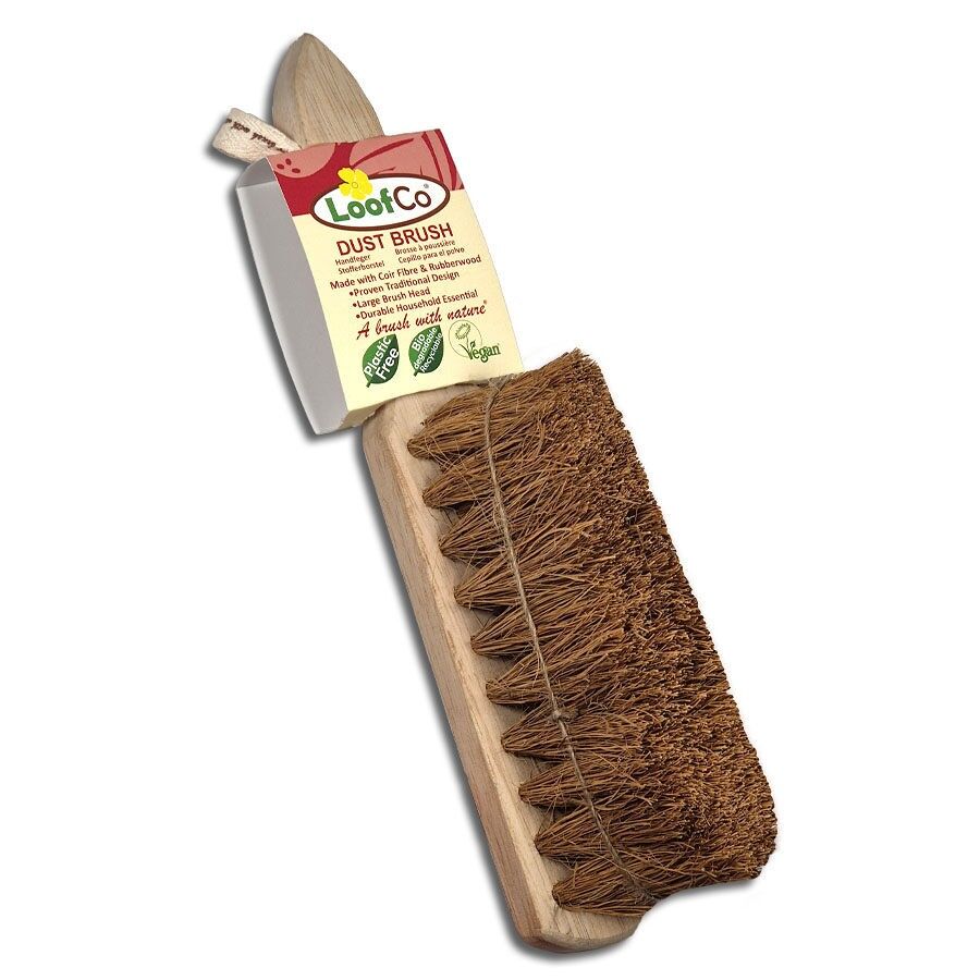 Staubpinsel | Kokosfaser & Gummibaumholz | Für den Innen- und Außenbereich