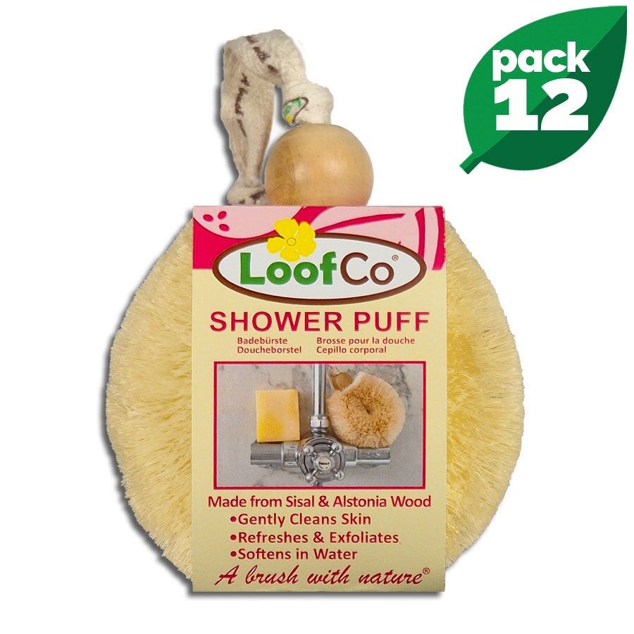 Duschschwamm | Großpackung mit 12 Stück | 5 % Rabatt | Geschenkidee für Bad und Dusche