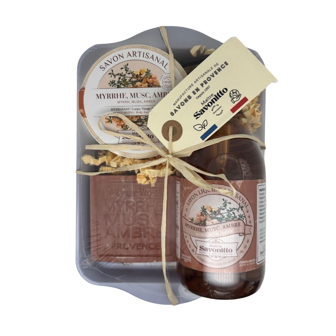 New ✨Coffret cadeau Musc Myrrhe & Ambre
