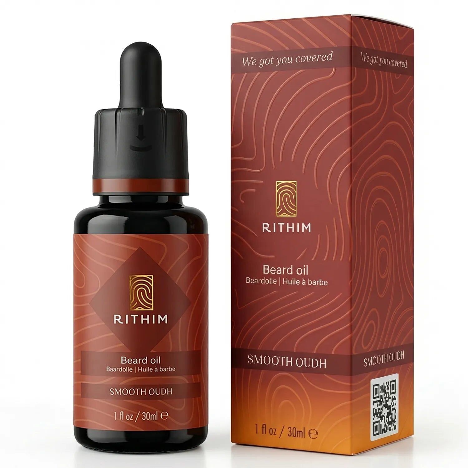 Rithim® Bartöl – Smooth Oudh 30 ml