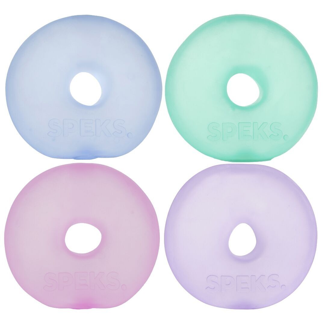 *Nouveau* Anneau anti-stress Speks Jumbo Loop Gump (lot de 12) - 9 cm