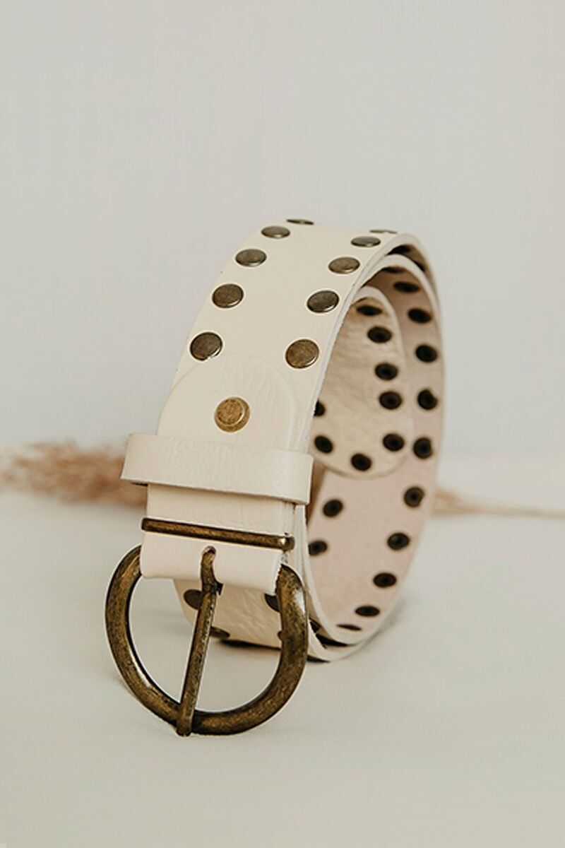 Cirius Nietengürtel aus 100 % Leder – Erhältlich in 4 Farben