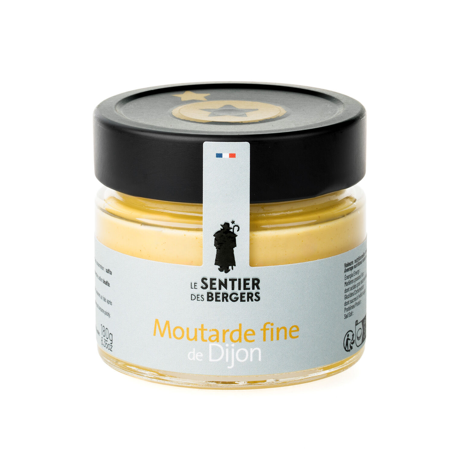 Mostaza fina de Dijon - 180 g