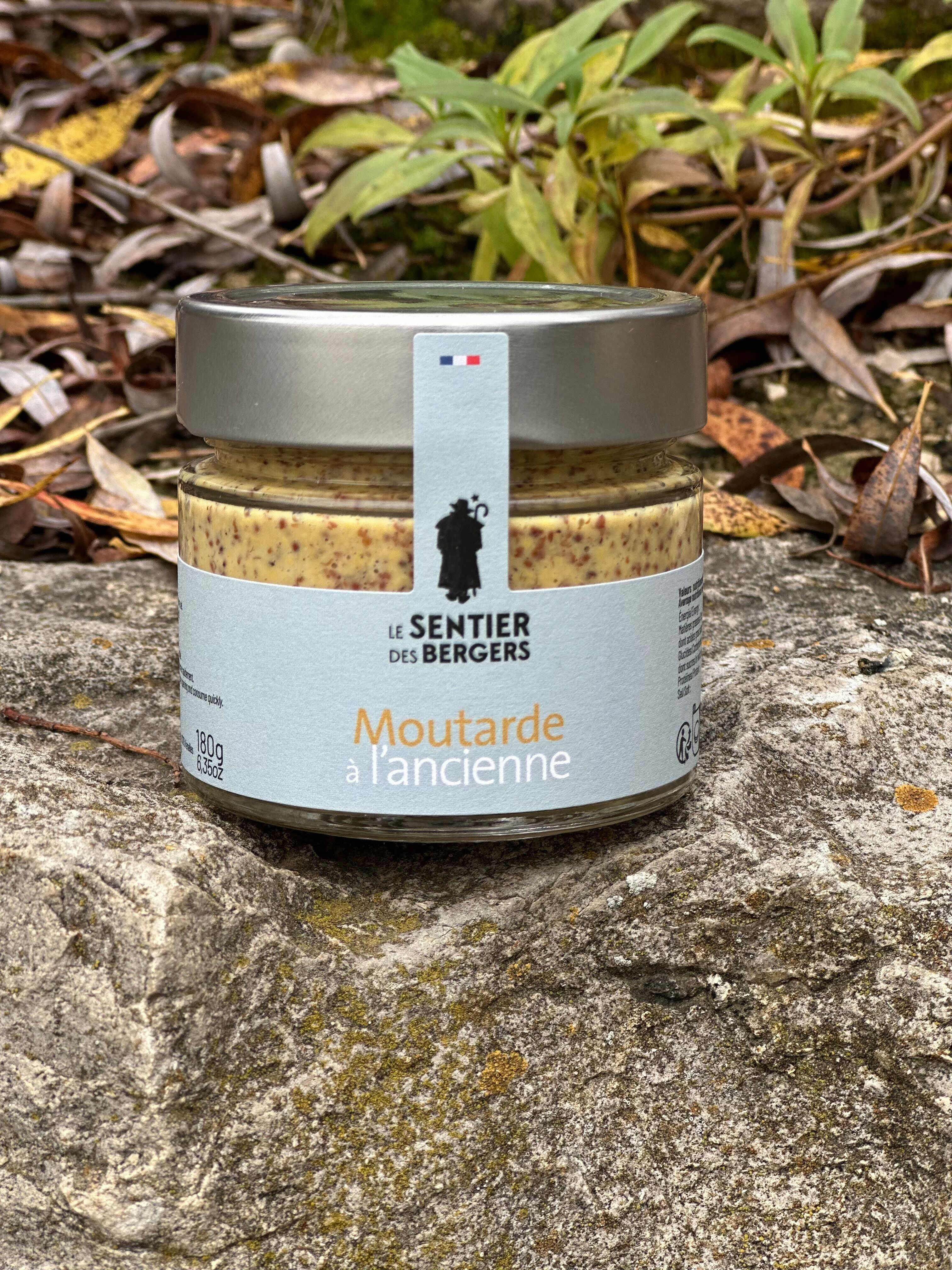 Old-fashioned mustard - 180g