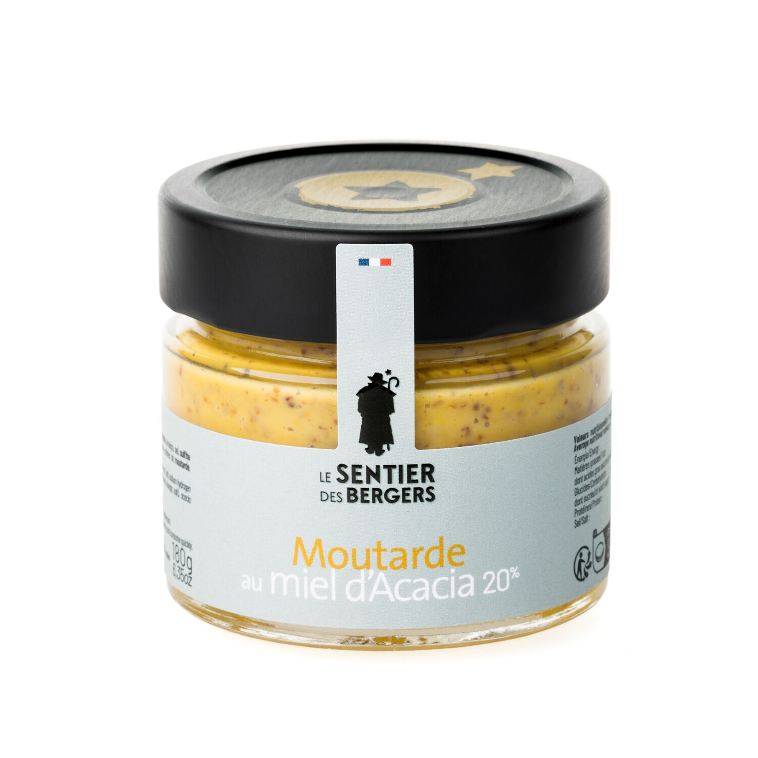 Mostaza de miel de acacia 20% - 180 g