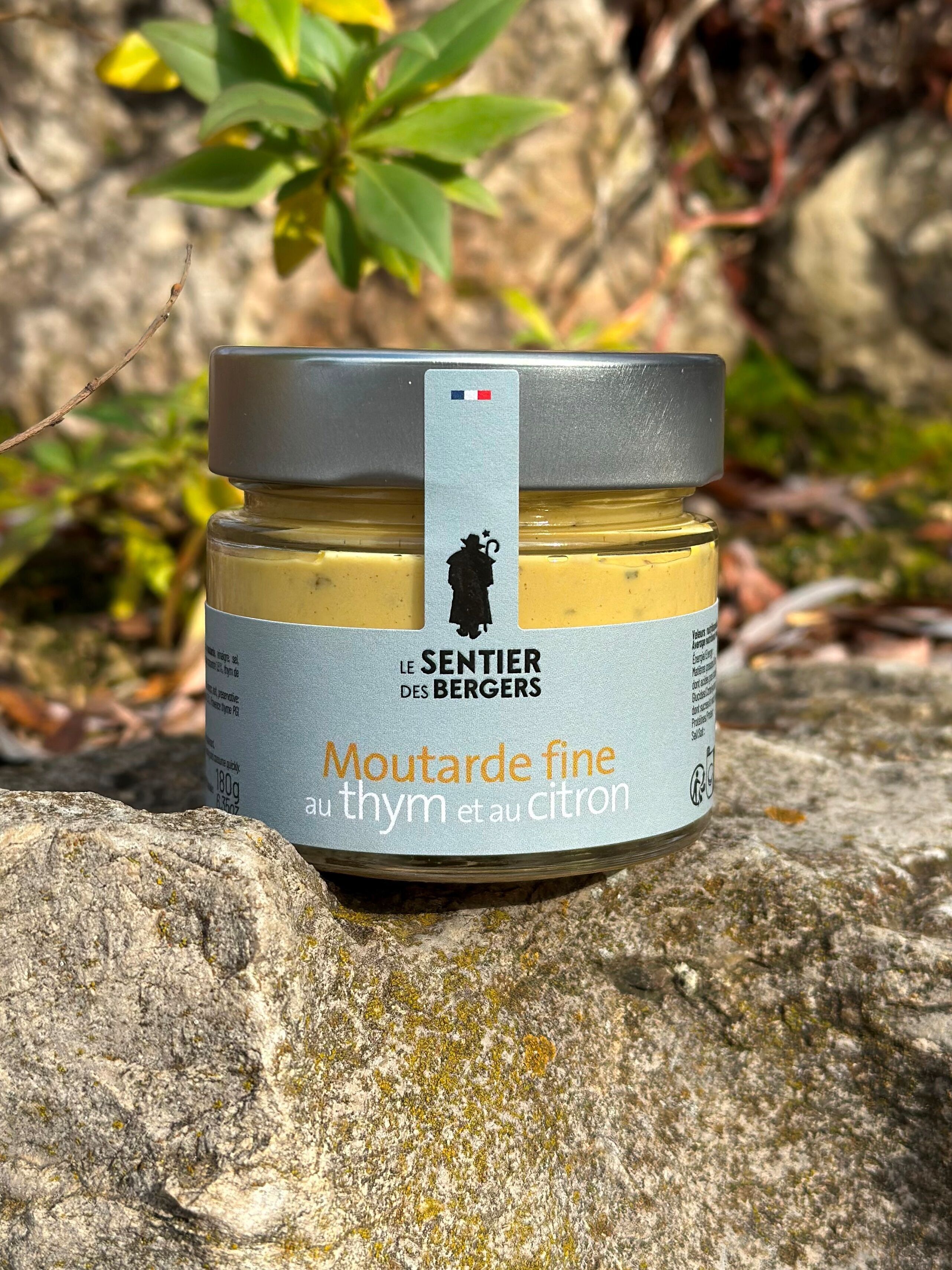 Mustard with thyme and lemon - 180g