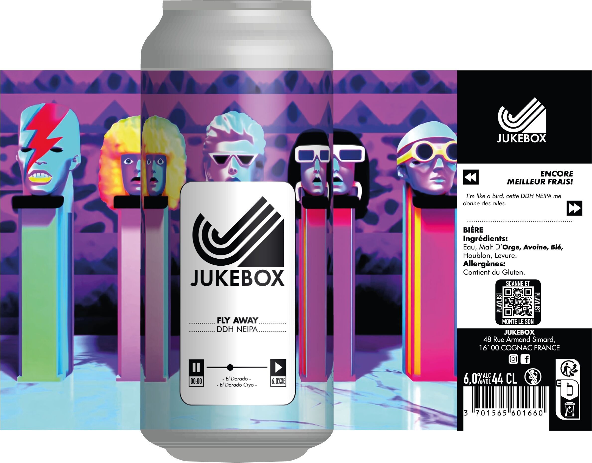 Fly Away - DDH NEIPA - 44cl