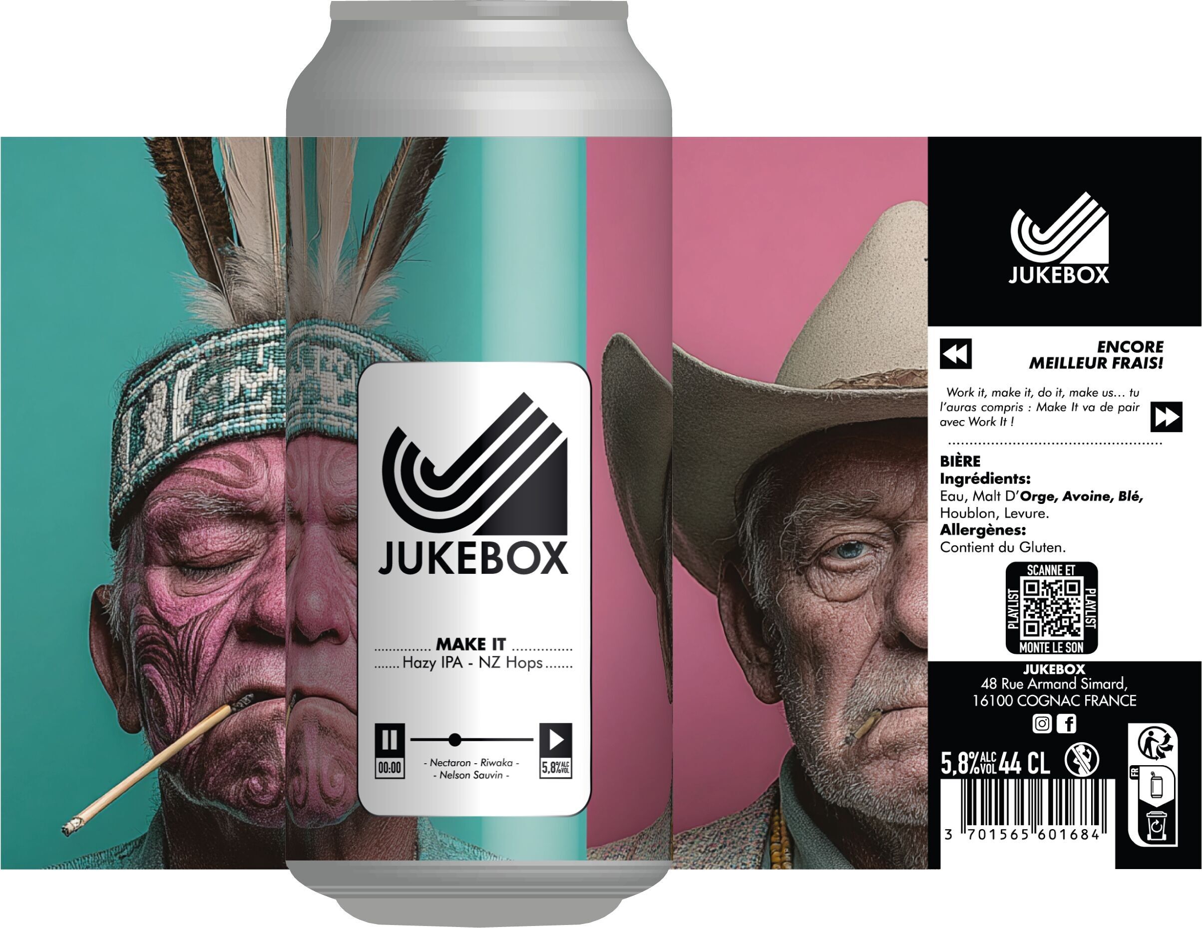 Make it - Hazy IPA - NZ IPA - 44cl