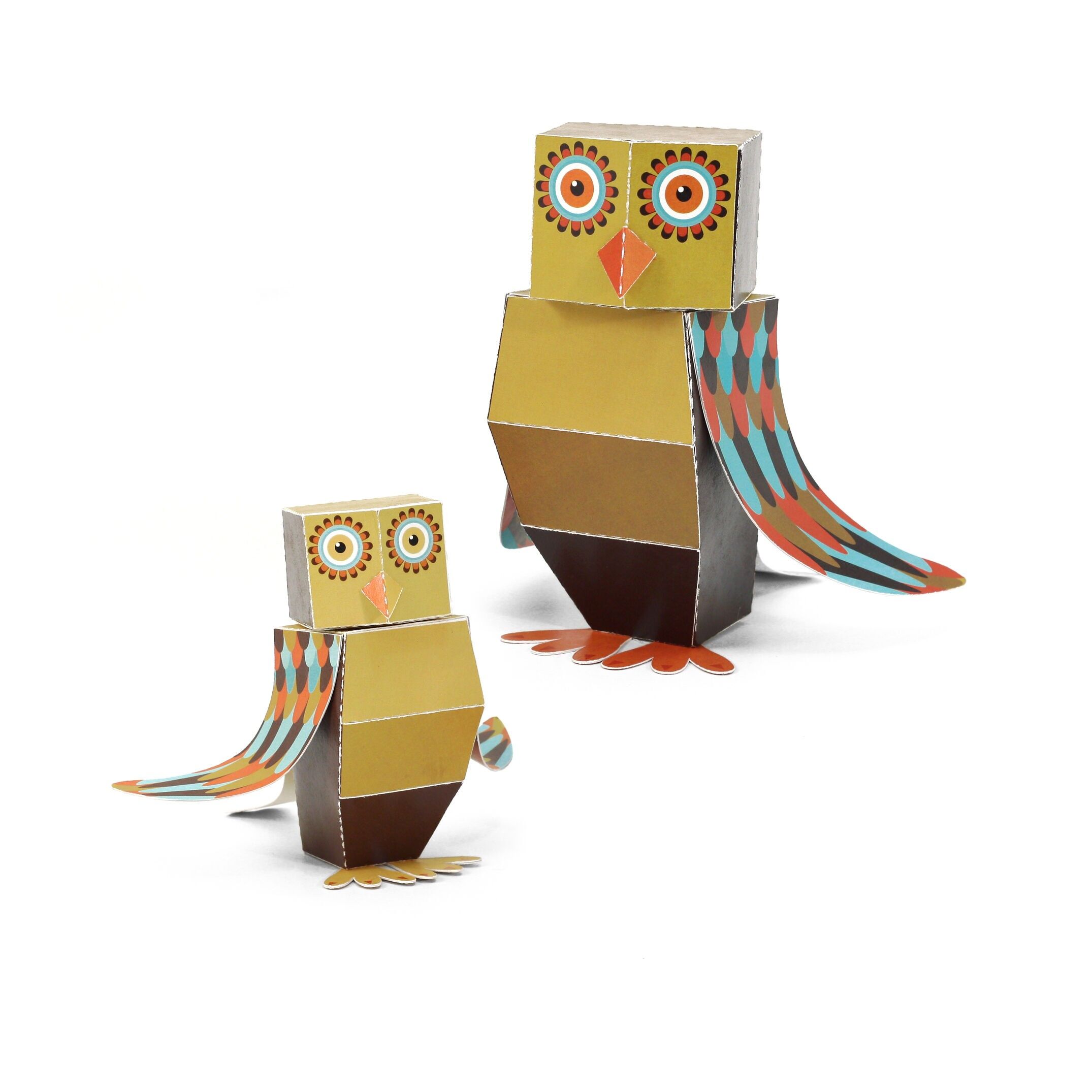 Maxi Owl Jouets en papier