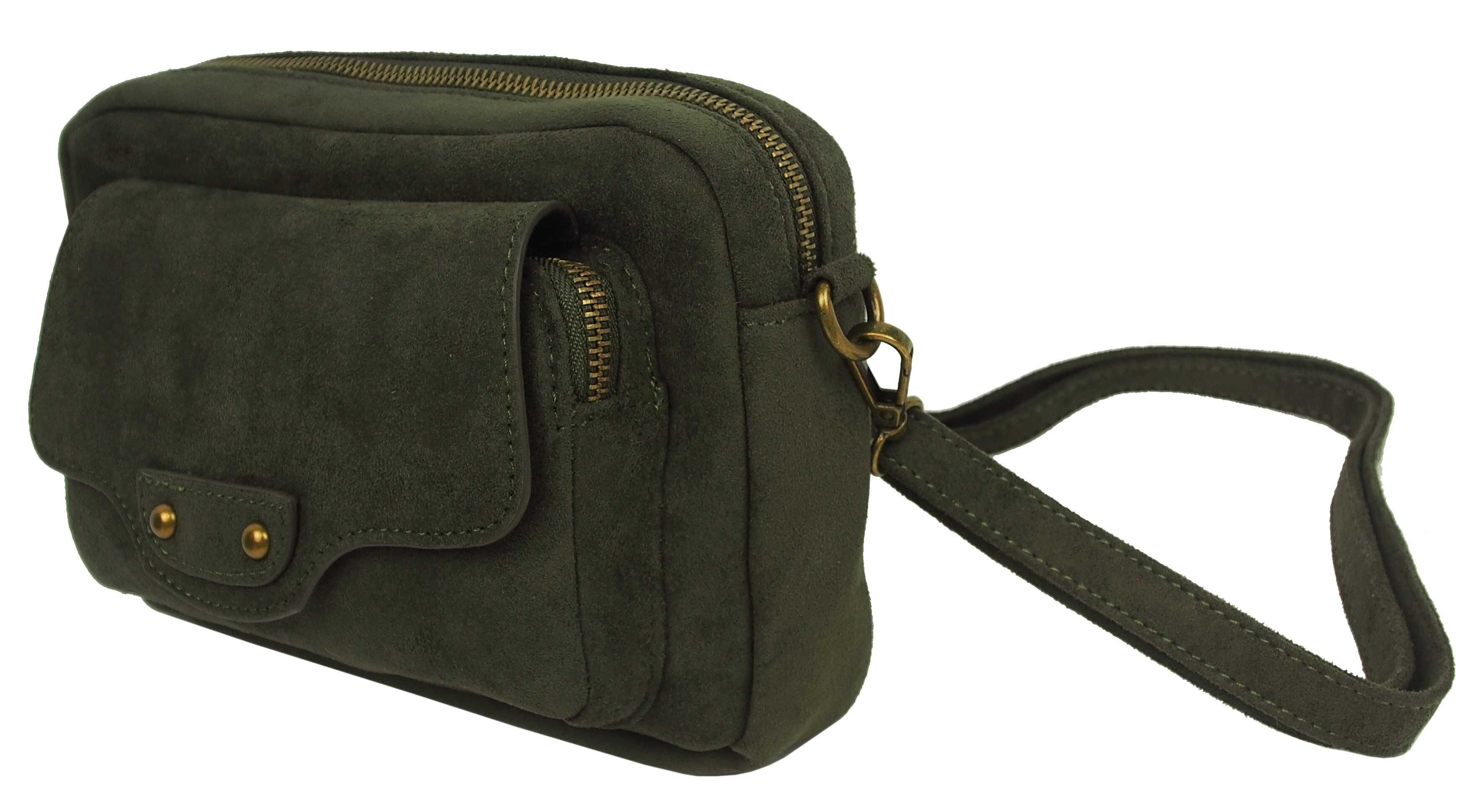 Sac bandoulière effet daim 36955