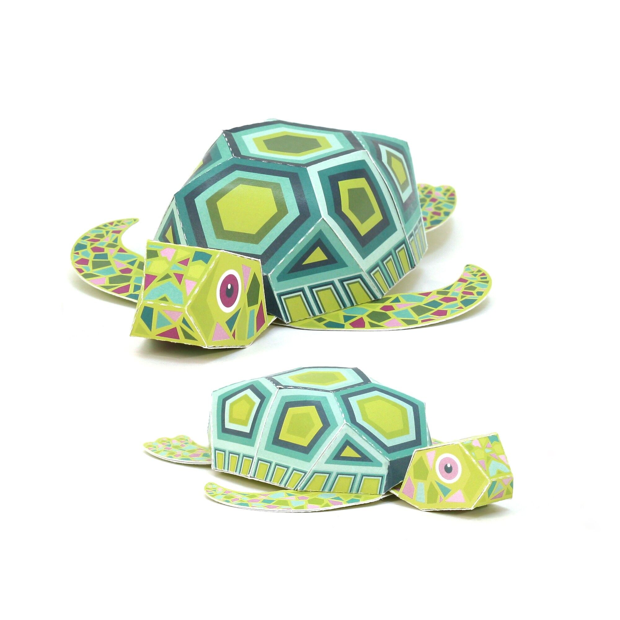 Maxi Tortue Jouets en papier