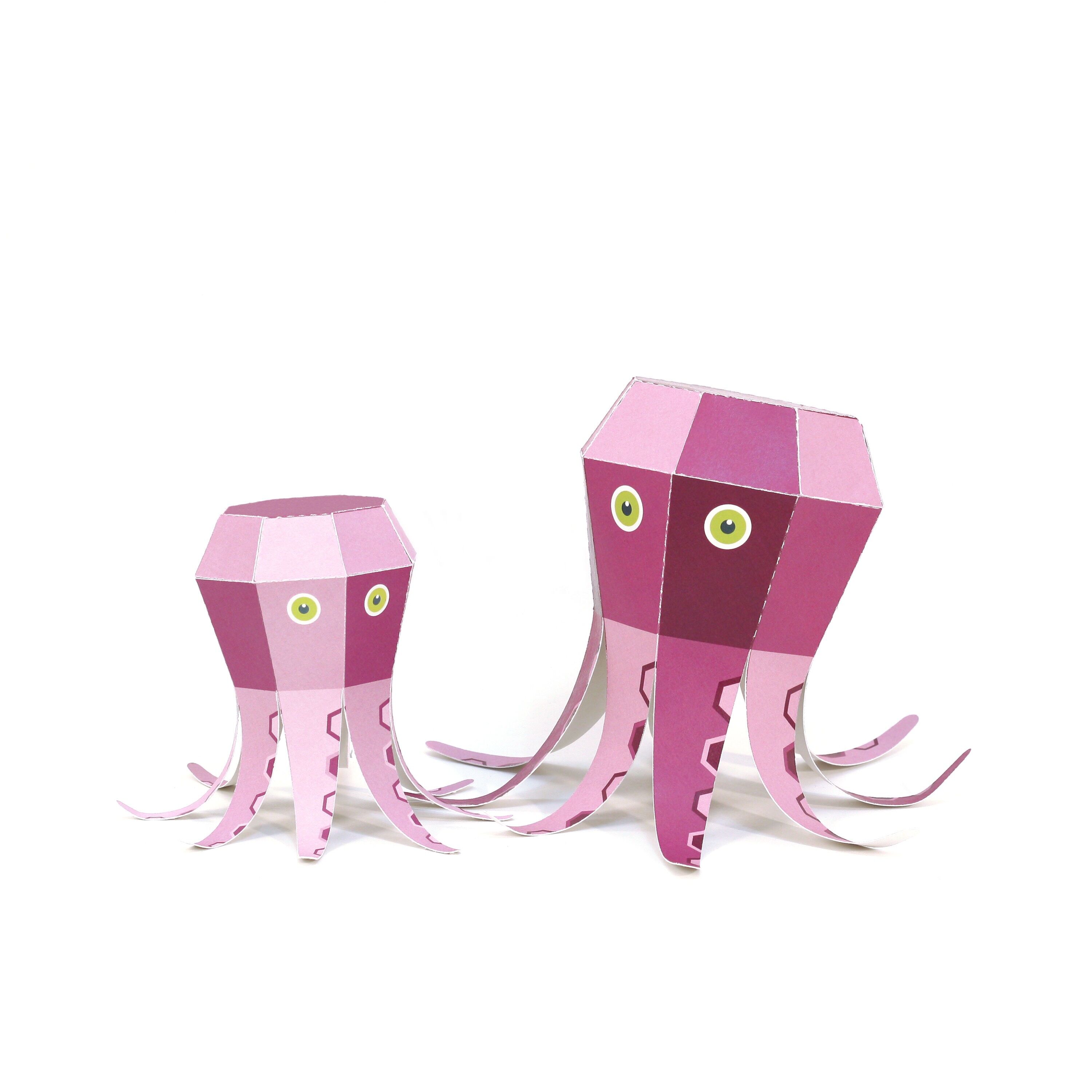 Maxi Octopus Jouets en papier