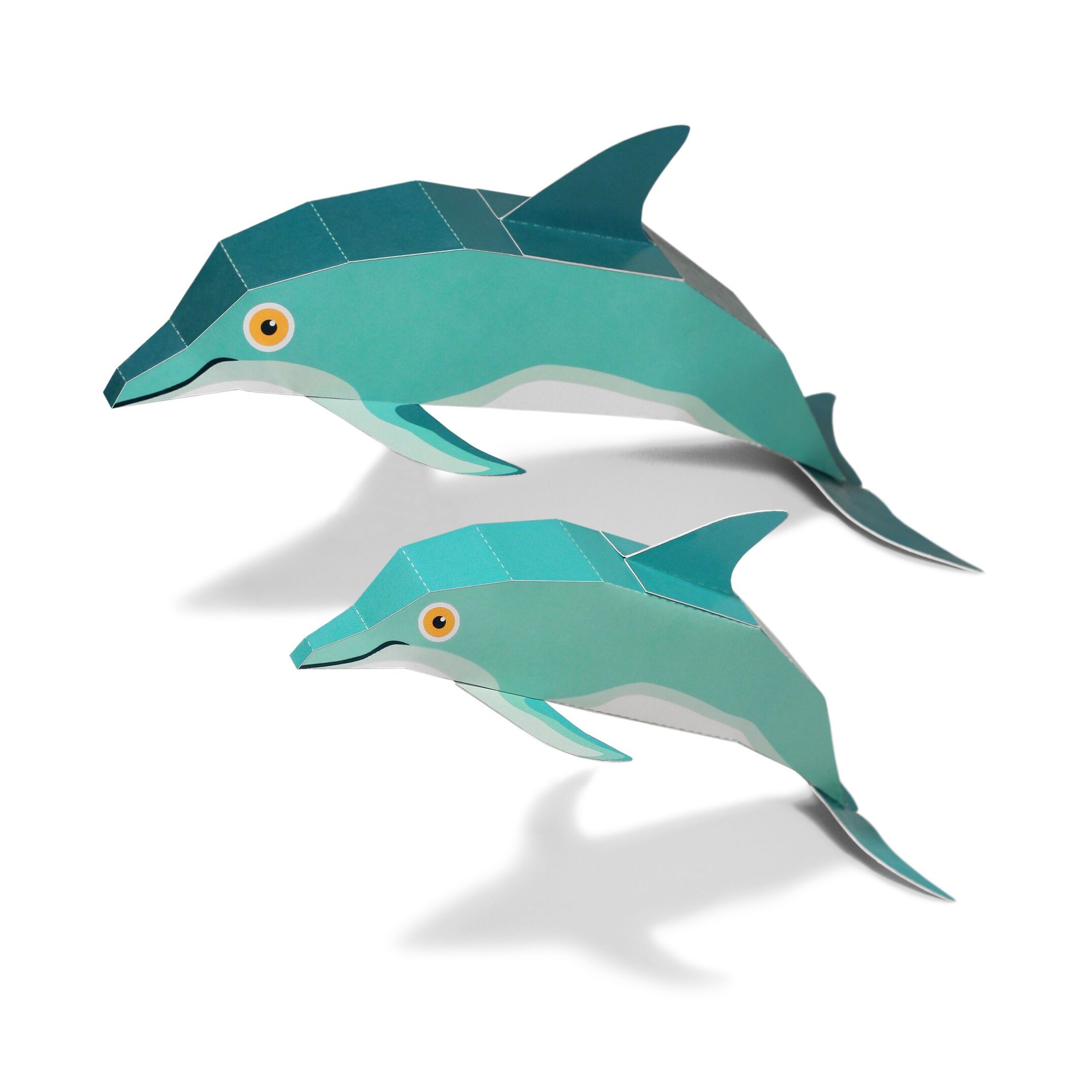 Maxi Dolphin Paper Toys