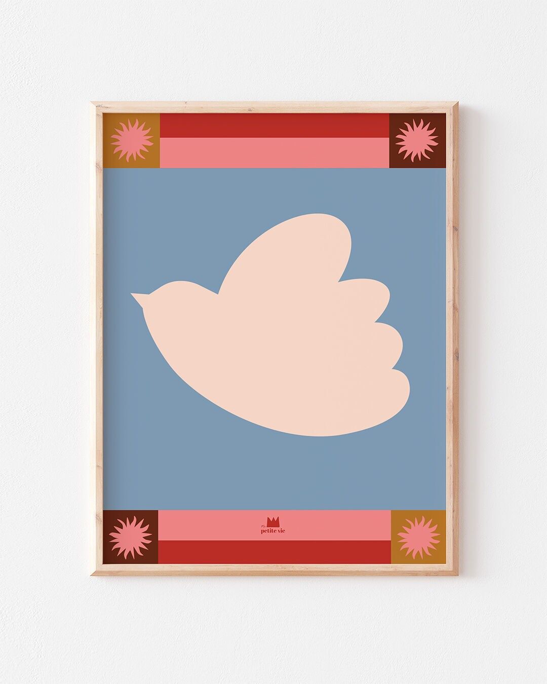 Affiche - Oiseau celeste (30x40 cm)