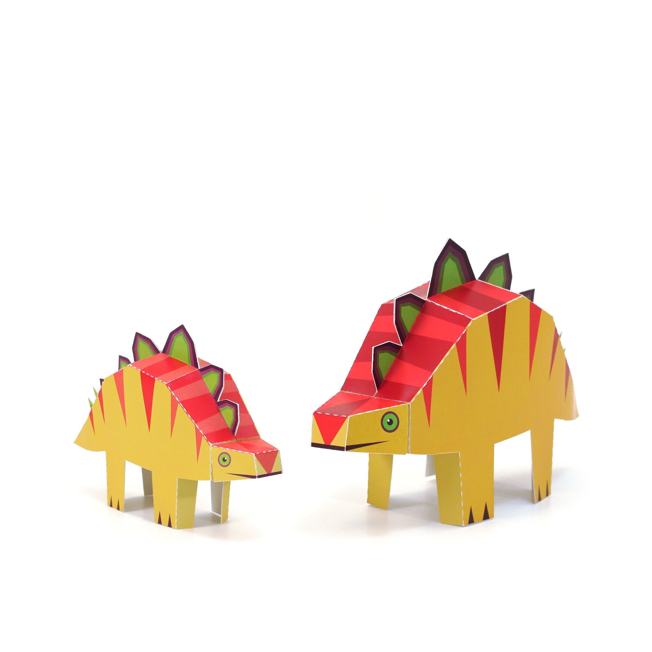 Maxi Stégosaure Jouets en papier