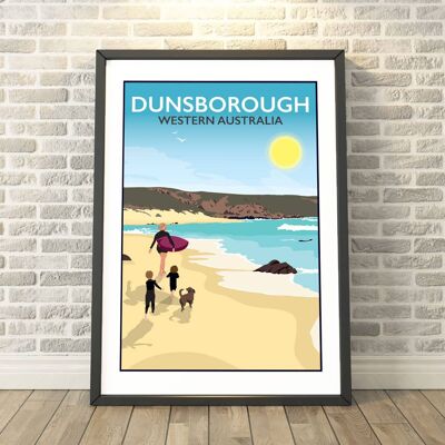 Dunsborough Beach, Western Australia Print__A3