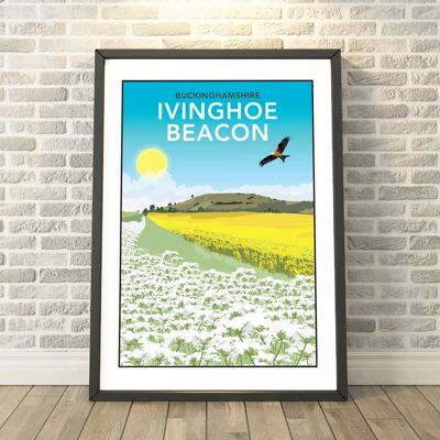 Ivinghoe Beacon, Buckinghamshire Print__A3