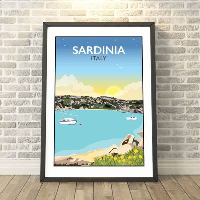 Sardinia, Italy Print__A3