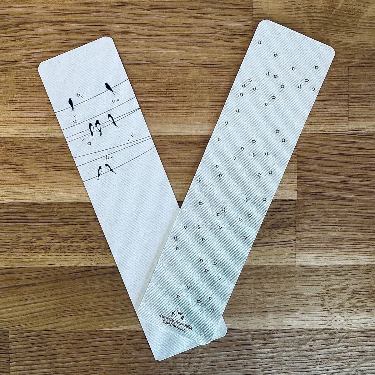 Marcador - Golondrinas en el alambre