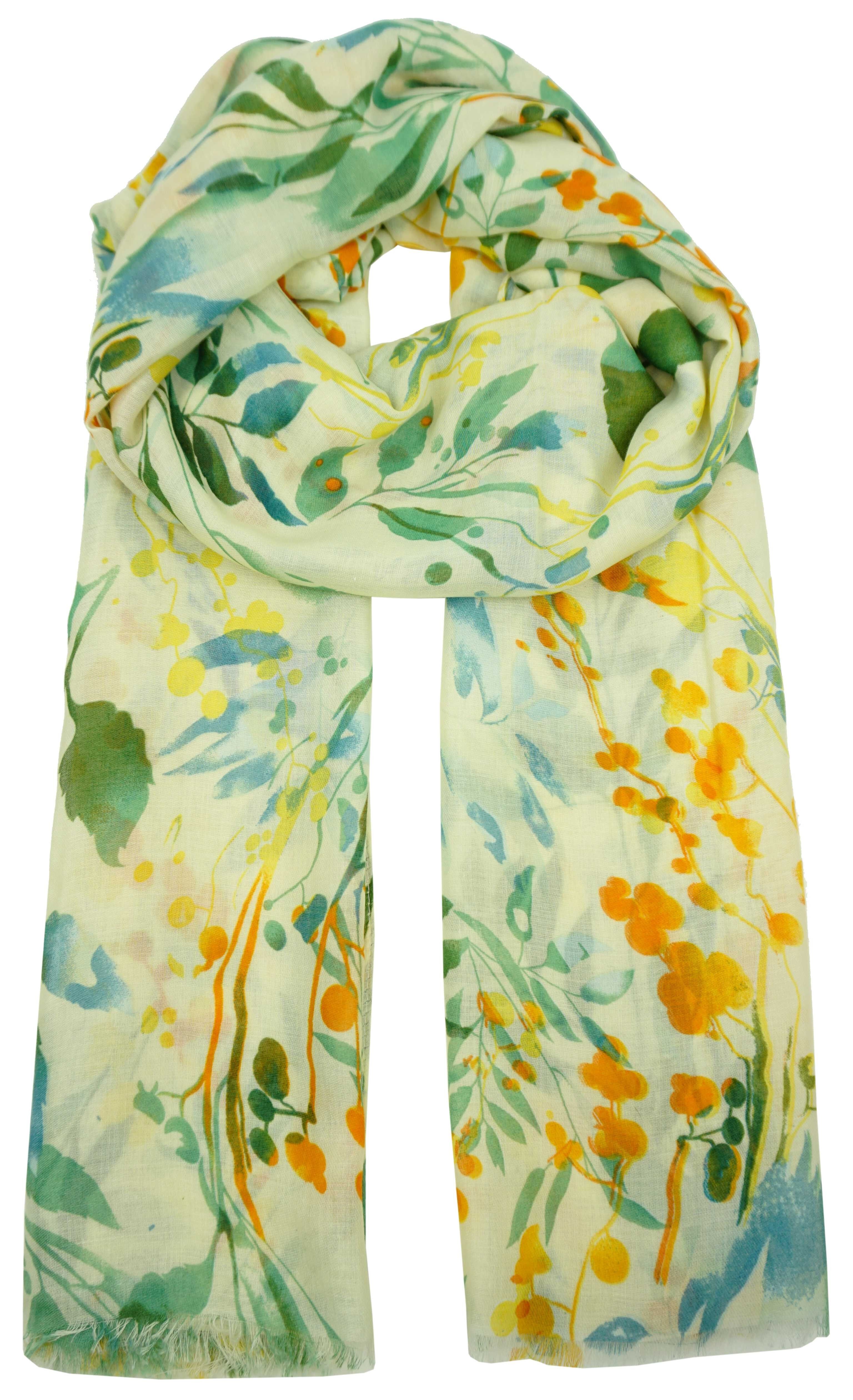 Foulard fleuri YF6658