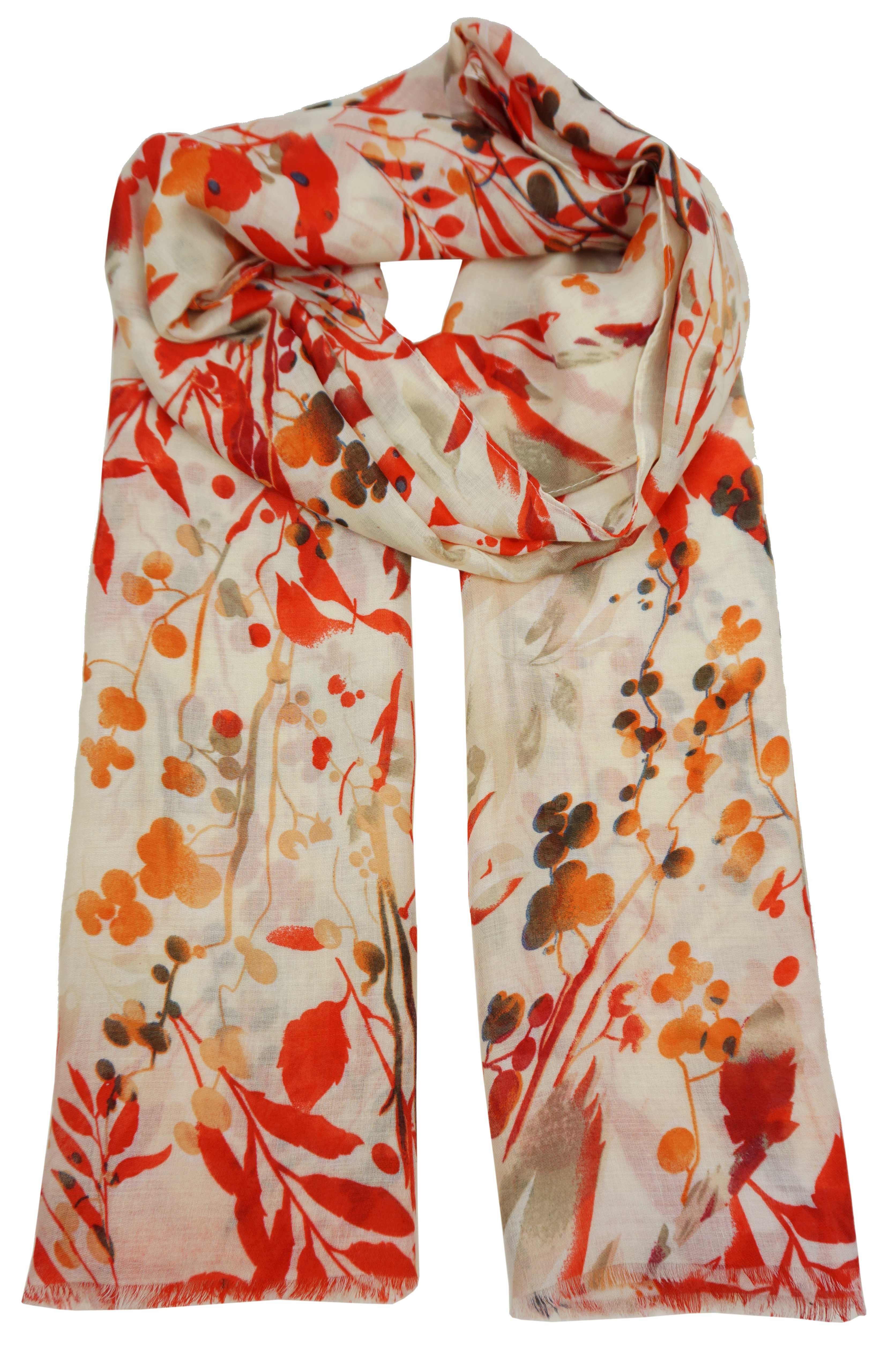 Foulard fleuri YF6658