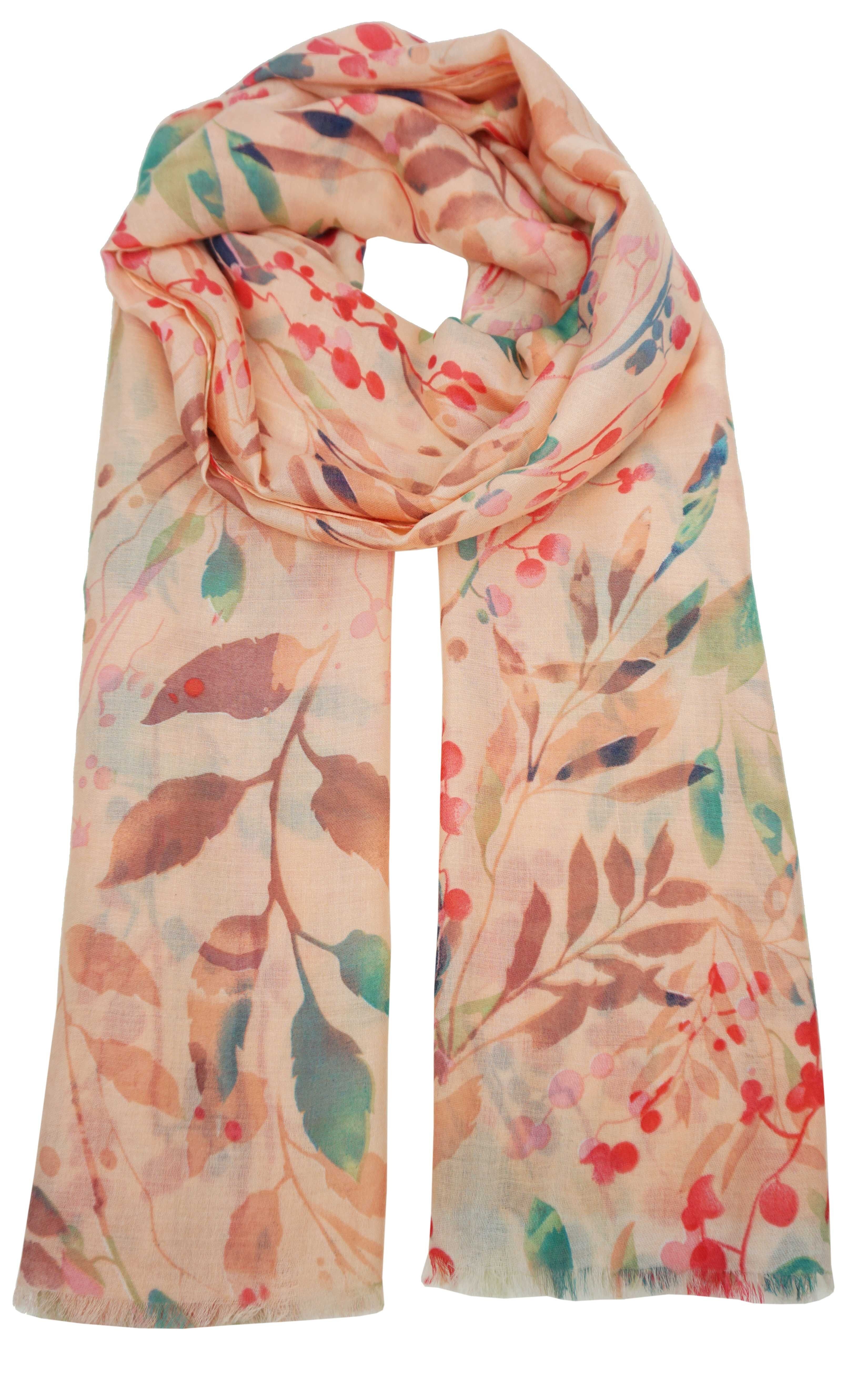 Foulard fleuri YF6658