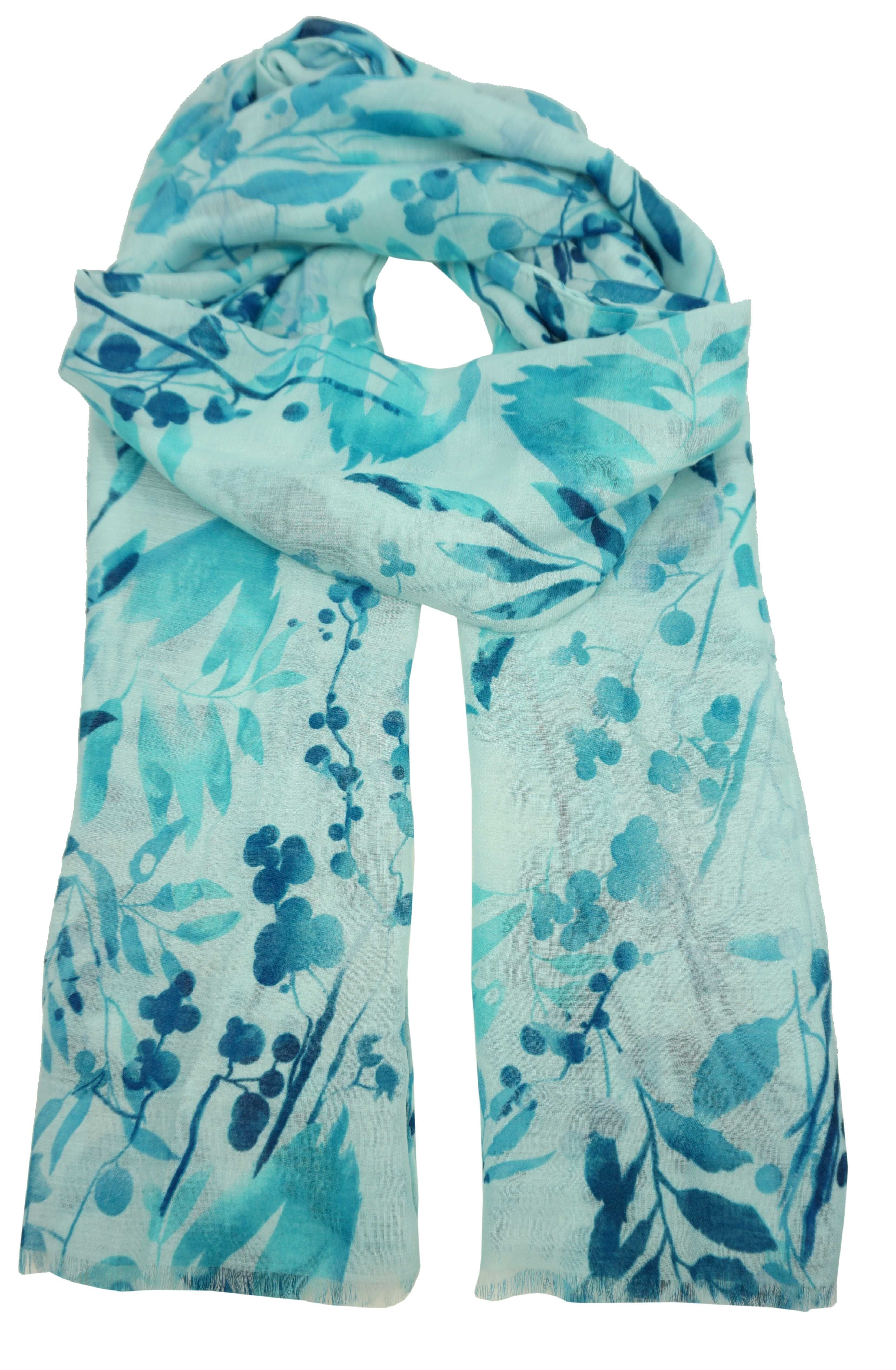 Foulard fleuri YF6658