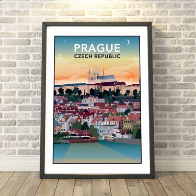 Prague, Czech Republic Print__A3