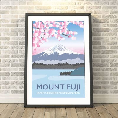 Mount Fuji, Japan Print__A3