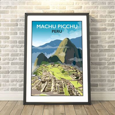 Machu Picchu, Peru Print__A3