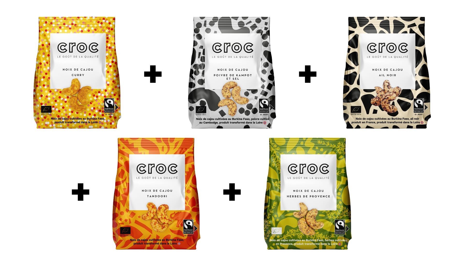 Starter-Set mit 100-g-Beuteln – unsere 5 wichtigsten Bio-Fairtrade-Rezepte