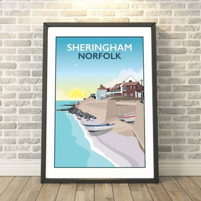 Sheringham, Norfolk Print__A3
