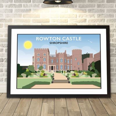 Rowton Castle, Shropshire Print__A3