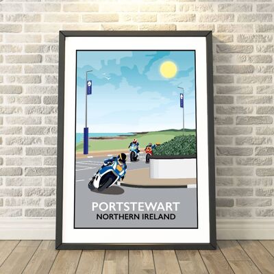 Portstewart, Northern Ireland Print__A3