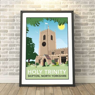 Holy Trinity Church, Skipton, North Yorkshire Print__A3