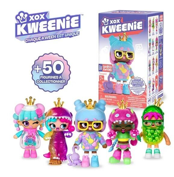 XOX KWEENIE QUIRKY - POUPEE 15 CM assortimento in presentazione (11)