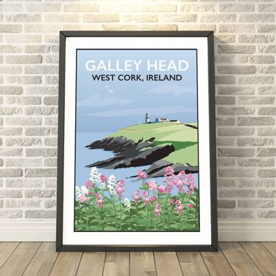 Galley Head, West Cork, Ireland Print__A3