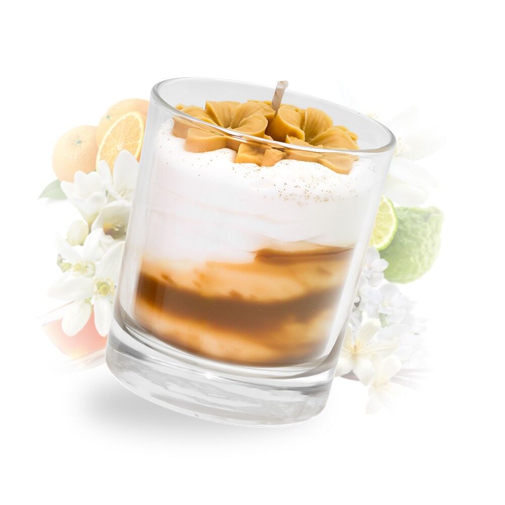 Vela de azahar hecha a mano