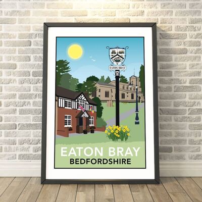 Eaton Bray, Bedfordshire Print__A3