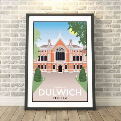 Dulwich College, London Print__A3