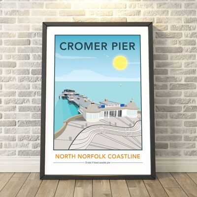 Cromer Pier, North Norfolk Print__A3