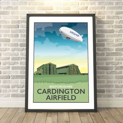 Cardington Airfield, Bedfordshire Print__A3 2