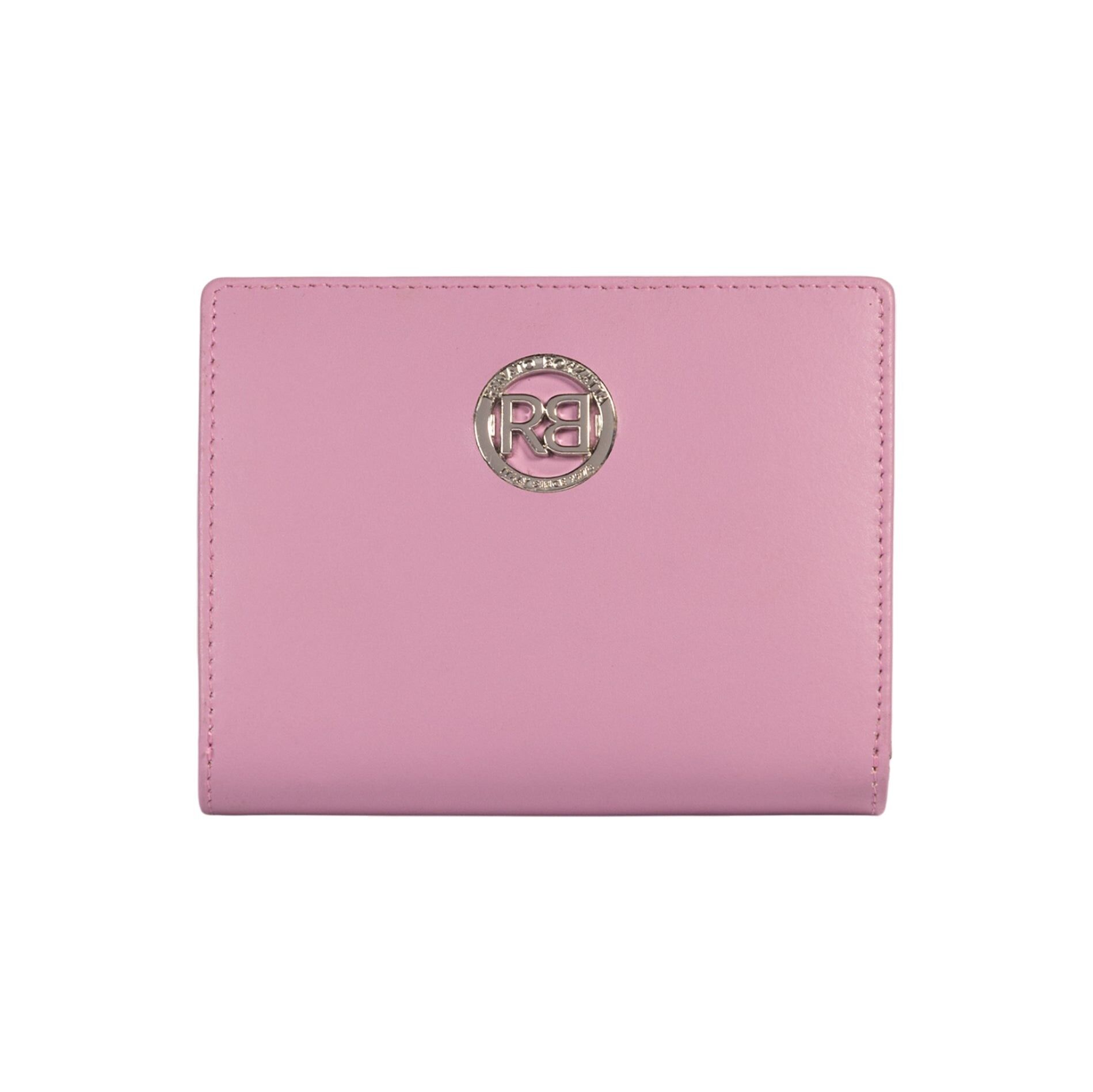 RB1083SCI | Women's Wallet Made in Italy in Genuine Smooth Matte Leather. Lilac color.Dimensions (when closed): 13 x 9 x 2.5 cm