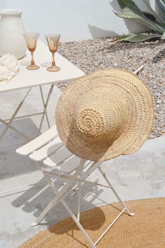 Palmenblatt-Gärtnerhut – Marokkanisches Handarbeitsprodukt