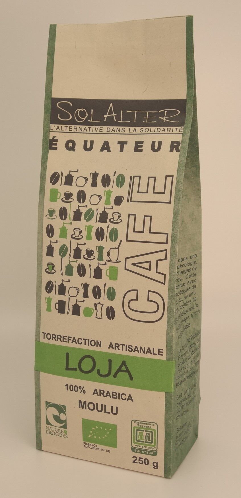 Café ecuatoriano de Loja 1 kg